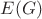 $E(G)$
