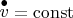 $\[\mathop v\limits^ \bullet   =\operatorname{const}\]$