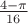 $\frac{4-\pi}{16}$