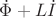 $\dot{\Phi} + L\dot{I}$