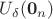 $U_\delta(\mathbf{0}_n)$