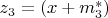 $z_3=(x+m^*_3)$