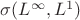 $\sigma(L^\infty, L^1)$