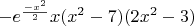 $-e^\frac{-x^2}{2}x(x^2-7)(2x^2-3)$