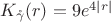 $ K_{\mathring\gamma} (r)=9e^{4|r|} $ $ K_{\mathring\gamma} (r)=9e^{4|r|} $