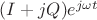$(I+jQ)e^{j\omega t}$