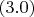 $(3.0)$