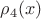 $\rho_4(x)$