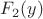 $F_2(y)$