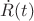$\dot{R}(t)$ $\dot{R}(t)$