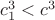 $c_1^3<c^3$