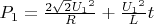 $P_1=\frac{2\sqrt{2}{U_1}^2}{R}+\frac{{U_1}^2}{L}t$