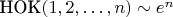 $\text{НОК}{(1,2,\dots,n)} \sim e^n$