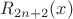 $R_{2n+2}(x)$
