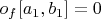 $o_f[a_1,b_1]=0$