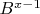 $B^{x-1}$