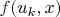 $f(u_k,x)$