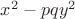 $x^2-pqy^2$
