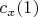 $c_x(1)$