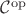 $\mathcal{C}^{\operatorname{op}}$