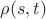$\rho(s,t)$ $\rho(s,t)$