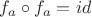 $f_a \circ f_a = id$