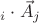 \vec{A}_i\cdot\vec{A}_j$