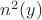 ${n^2}(y)$