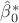 $\hat\beta_0^*$