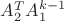 $A_2^T A_1^{k-1}$