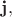 $\mathbf{j} ,$