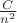 $\frac{C}{n^2}$