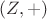 $({Z}, +)$