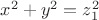 $x^2+y^2=z_1^2$