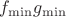 $f_{\min}g_{\min}$