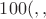 $100 (но неизвестно, какой точный объём работы, и заплатят случайную величину между $