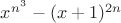$x^{n^3}-(x+1)^{2n}$
