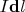 $I\mathbf dl$