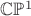 $\mathbb C\mathbb P^1$