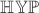 $\mathbb{HYP}$