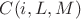 $C(i, L, M)$