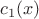 $c_1(x)$