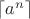 $\lceil a^n\rceil$