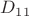 $D_{11}$