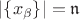 $|\{x_\beta\}|=\mathfrak{n}$ $|\{x_\beta\}|=\mathfrak{n}$