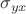 $\sigma_{yx}$ $\sigma_{yx}$