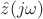 ${\hat {z}}(j\omega )$