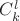 $C_{k}^{l}$
