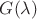 $G(\lambda)$