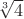$\sqrt[3]4$